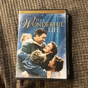IT’S A WONDERFUL LIFE 1946 DVD BRAND NEW B/W FULLSCREEN VERSION JAMES STEWART - Picture 1 of 5