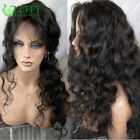 Deep Loose Wave Full Lace Brazilian Human Hair Pre Plucked 13*6 Lace Front Wigs