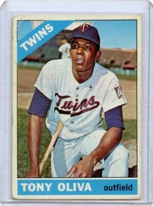 1966 Topps Tony Oliva Minnesota Twins #3 🚀😳💥F/G - Bild 1 von 2