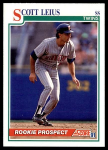 1991 Score #370 Scott Leius - Picture 1 of 2