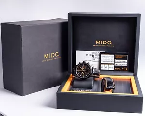 Pre-Owned Mido Multifort Special Edition Chrono M005.614.36.051.22 w/ B&P - Picture 1 of 11