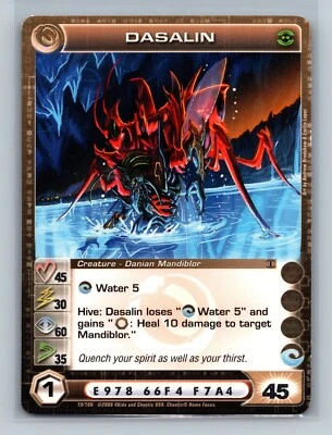 Chaotic TCG - Dasalin 19/100 - 3 MAX STATS -  Zenith of the Hive - Image 1 of 2