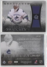 2010-11 Upper Deck Artifacts Treasured Swatches Silver /50 Roberto Luongo HOF