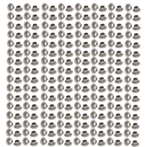 500pcs 4mm Inner Dia 201 Stainless Steel Eyelet Grommets Kit w Washer - Imagen 1 de 3