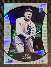 2010 Topps Legends Platinum Chrome Wal-Mart Cereal #PC3 Ty Cobb Detroit Tigers