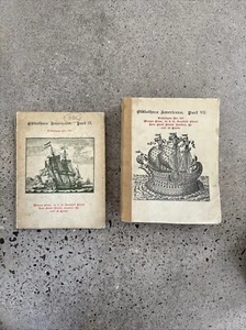 Maggs Bros BIBLIOTHECA AMERICANA (part 7 No. 502 & 9 No. 549)  2 Volumes 1928-30 - Picture 1 of 15