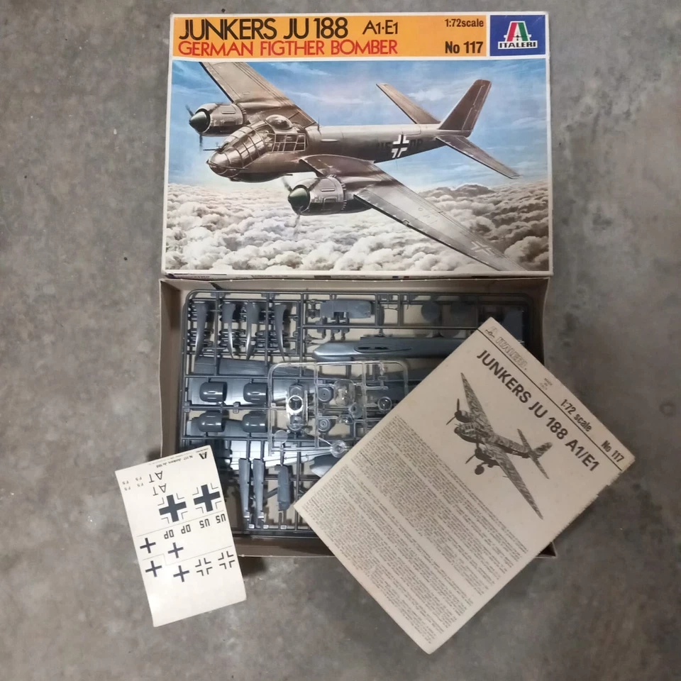 ITALERI  JU 88 a1 e1   1/72 (1980) - Immagine 1 di 1