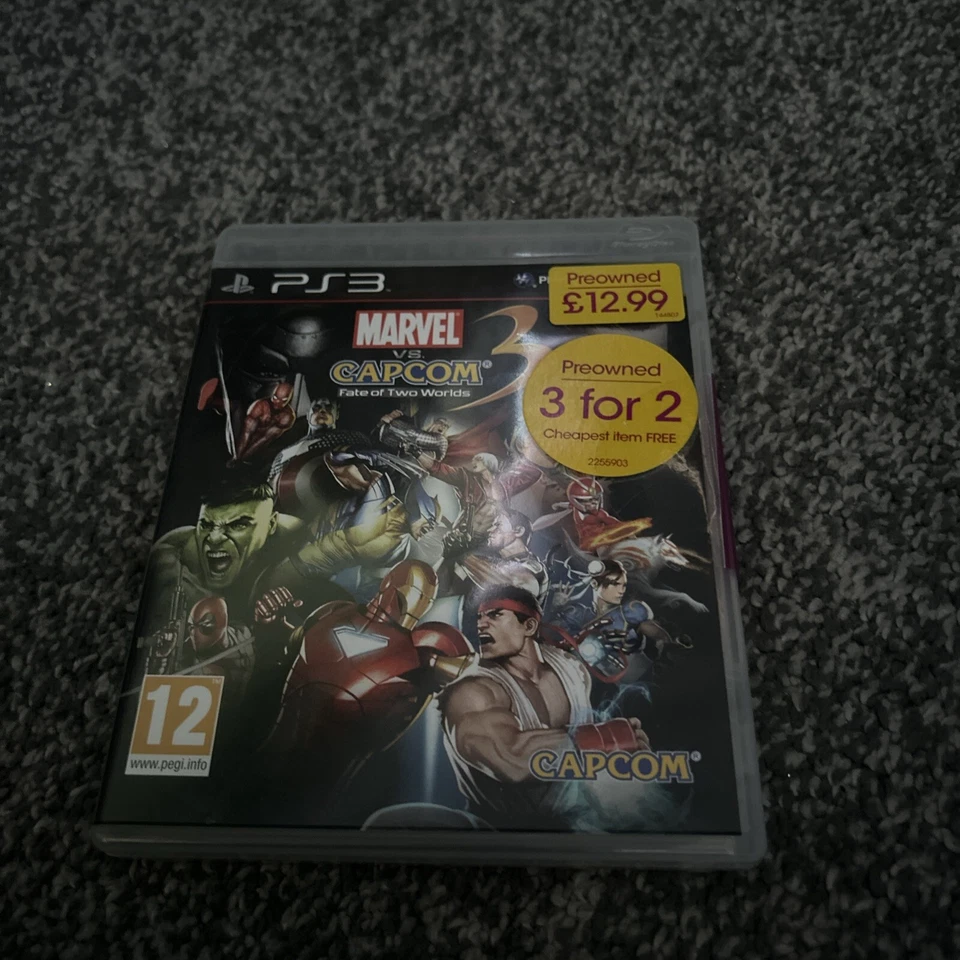 marvel vs capcom 3 ps3 sealed - Image 1 of 3