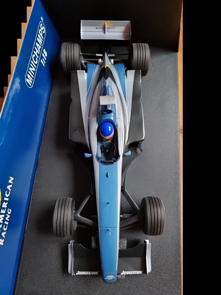 Minichamps BAR 01 Supertec Testcar Jacques Villeneuve 1999 1:18 OVP* 180 990120 - Bild 1 von 4