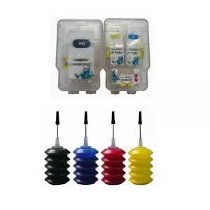 Empty Refill kit For Canon PG-275XL CL-276XL Ink Cartridge Pixma TR4720 + 4x30ml - Picture 1 of 10