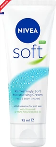 Soft Moisturising Cream 75ml – Vitamin E & Jojoba Oil for Face, Body & Hands - Picture 1 of 12