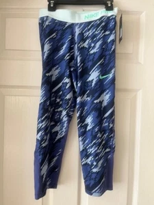 Nike Girls PRO Cool Training Tights - 805850 - Purple 508 - Size XL - NWT - Picture 1 of 2