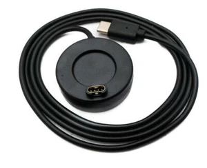 USB 3.1 Cable 100 CM Charging Dock for Garmin Fenix 7 Smart Watch IN Black - Zdjęcie 1 z 4