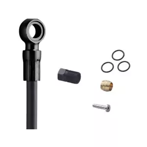 Manguera de freno de disco cortable Shimano SM-BH90 XTR - Banjo recto, trasero, negro - Imagen 1 de 1