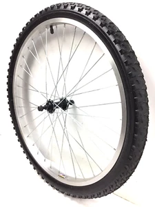 24" Bicycle Front Alloy Wheel with 1.95" Tire Junior Mountain Bike #Z80 - Picture 1 of 4