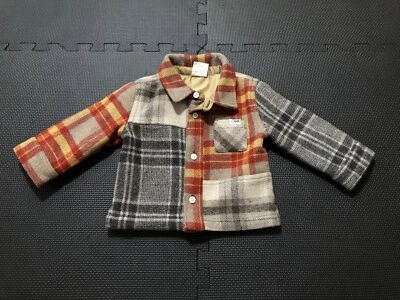 Rare KITH Kids 9-12 Month Wool Plaid Flannel Outdoors Fashion - Image 1 of 4