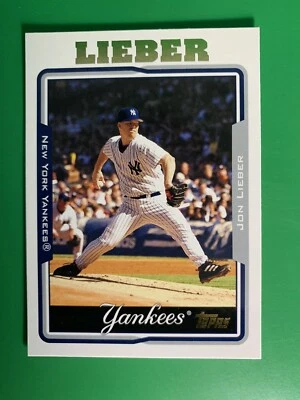 2005 Topps Jon Lieber #149 New York Yankees - Image 1 of 2