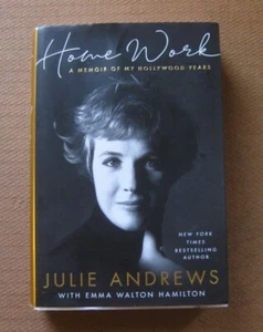 SIGNED - HOME WORK memoir Julie Andrews  - 1st HCDJ 2019 -  biography - Picture 1 of 5