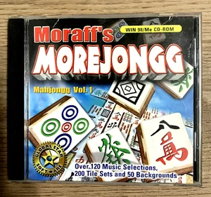 Moraff's MoreJongg (PC, 2000) Mahjongg Vol. 1 Win 98 Me  CD-ROM  In Case - Picture 1 of 6
