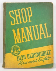 Oldsmobile Six and Eight 1938 Workshop Service Manual Genuine - Picture 1 of 14