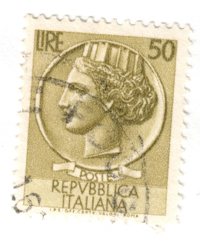 Italy - 1957 - Syracusean Coin - 50L - #01 - Image 1 of 1