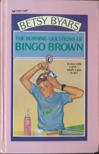 The Burning Questions of Bingo Brown by Betsy Byars (Rebound/Hardcover) : VG - Picture 1 of 2