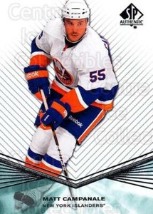 2011-12 Sp Authentic Rookie Extended #60 Matt Campanale