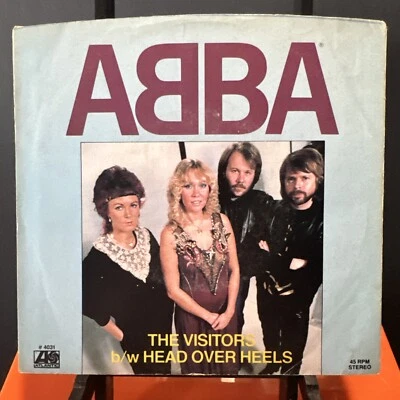 ABBA / The Visitors Picture Sleeve Only-no Record Atlantic  PS - Image 1 of 3