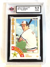 1984 O-Pee-Chee #2 Cal Ripken Jr AS KSA 9.5 NGM