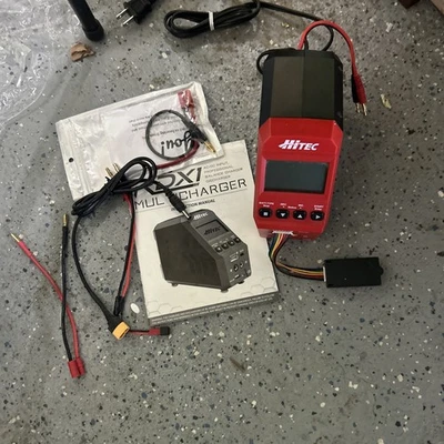 Hi-Tec RDX1 AC/DC Battery Charger/Discharger HiTEC * Tested And Works - Image 1 of 4