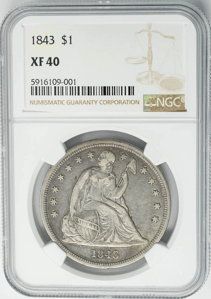 1843 Seated Liberty Dollars for sale | eBay