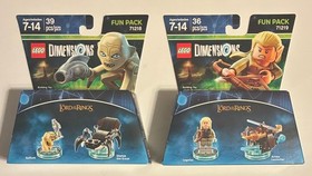 (2) LEGO - 71218 & 71219 - Gollum/Legolas [NEW] DIMENSIONS LOTR Lot