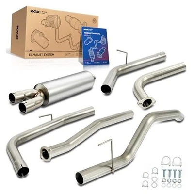  Repuesto sistema de escape trasero Cat acero inoxidable para TITAN 2004 (2004-2015) Foto 1 de 4