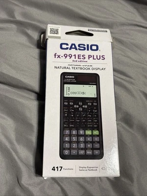 Casio FX-991ES Plus-2nd Ed Scientific Calculator Trigonometrical Statistics NEW - Image 1 of 3