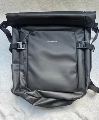 Kapten & Son Rucksack Lisbon PRO All BLack, NEU!!! - Bild 1 von 4