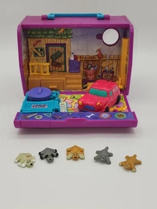 Vintage 1995 Pound Puppies Mini Pet Paradise Alley Playset – Includes 5 Figures - Picture 1 of 11