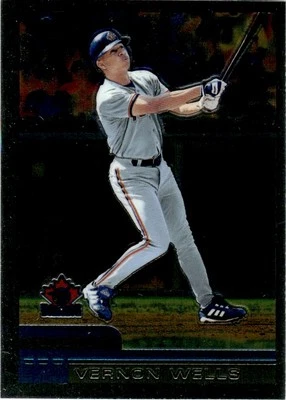 2000 Topps Chrome Vernon Wells Toronto Blue Jays #413 - Image 1 of 2