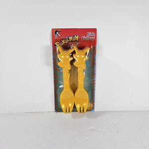 Vintage Pokemon Kidz Kutlery By Wilton Pikachu Sporks (8) New In Box 1999 NOS - Picture 1 of 11