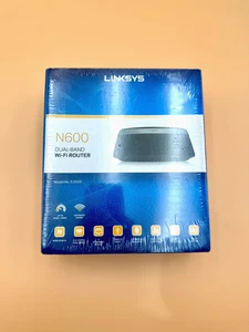 Linksys N600 WiFi Router E2500 Dual-Band Wireless-N 2.4GHz/5GHz Sealed New - Picture 1 of 6