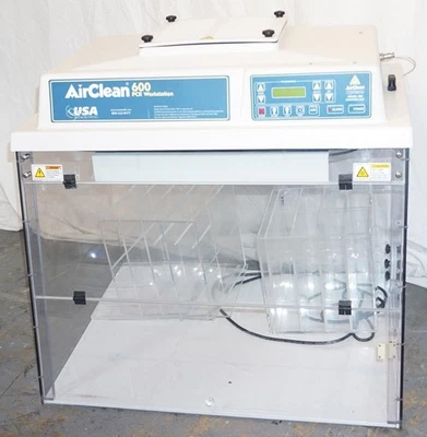 AIRCLEAN 600 PCR WORKSTATION PCR LAMINAR FLOW HOOD/CABINET W/UV LIGHT|AC632LFUVC - Image 1 of 4