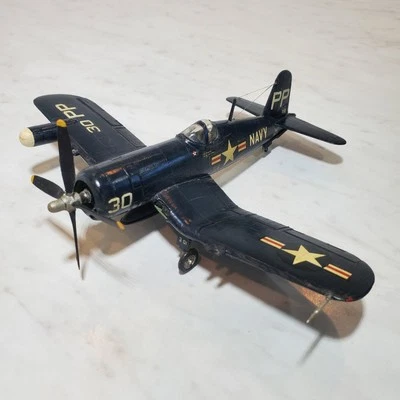 Vintage Vought F4U Corsair USAF Fighter 1/72? 48? Plastic Model Fighter Plane - Image 1 of 4