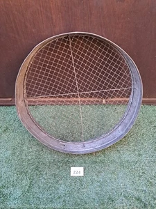 Vintage Garden Sieve 15" Metal Riddle Sieve. Country Cottage Gardener (#224) - Picture 1 of 10