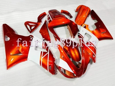 Burnt Orange White ABS Plastic Injection Mold Fairing Kit Fit for 1998 99 YZF R1 - Image 1 of 4