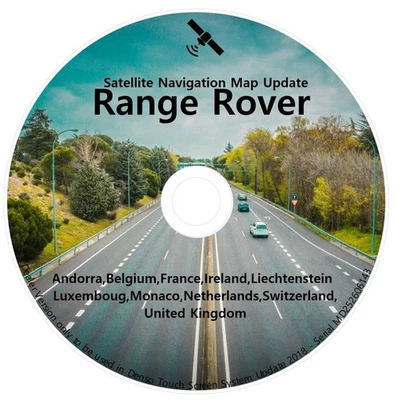 Range Rover Sport Navigation Update DVD | UK & Europe Maps  - Image 1 of 4