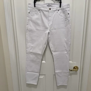 Skinny Jeans Pistola weiß High Waisted Distressed Größe 33 - Bild 1 von 6