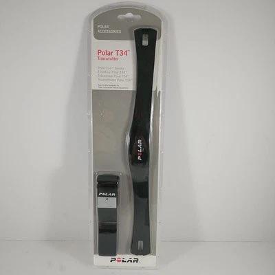Nuevo transmisor Polar T34 negro monitor de ejercicio de ritmo cardíaco para correr *SELLADO* Foto 1 de 4