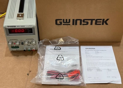 GW Instek GPS-1850D 0–18V 5A 90W DC Bench Power Supply - Image 1 of 2