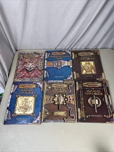 Dungeons & Dragons Handbook LOT Of 6: Planes,players, Monster,Oungeon,psionics - Foto 1 di 21
