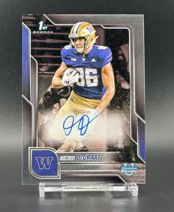 2025 Bowman University Chrome #BCA-DD - Decker DeGraaf 1st Bowman Chrome Auto - Picture 1 of 2