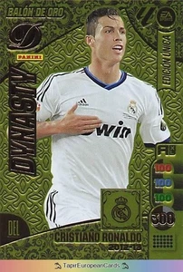 Cristiano Ronaldo Balon de Oro Dynasty Panini Adrenalyn XL La Liga Real Madrid - Bild 1 von 2